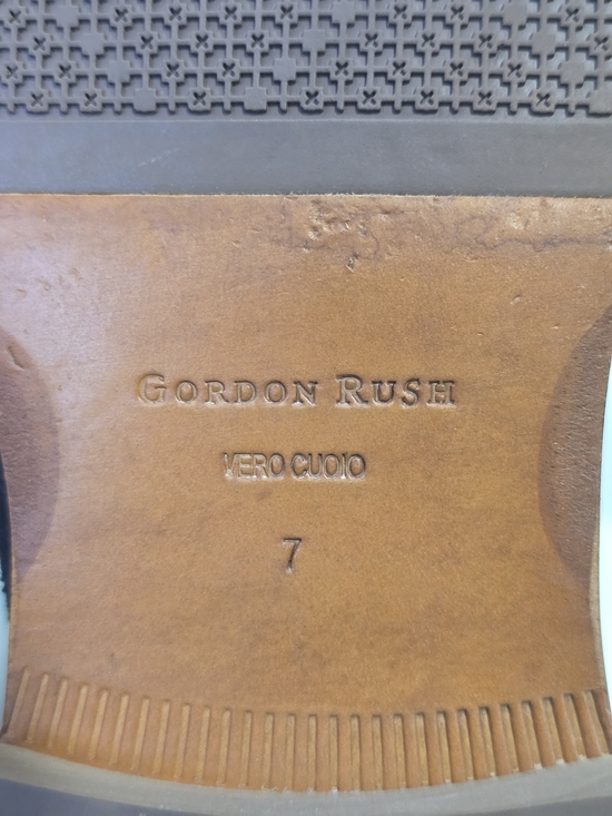 Gordon Rush Men\'s Navy Suede Liam Penny Loafers with Tan Welt Size 7 main image 6